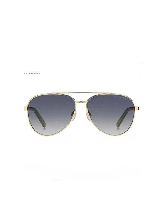 Marc Jacobs Womens Gladiator Sunglasses Grey Gradient Pilot UV Protection NWT